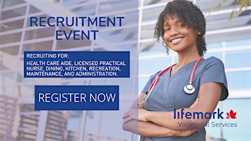 Primaire afbeelding van Lifemark Empower Recruitment Event