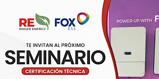 Hauptbild für Seminario Técnico Fox ESS - Almacenamiento de Energía