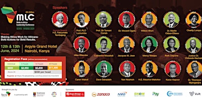 Image principale de The 6th Made in Africa Leadership Conference: Kenya-Hybrid 2024