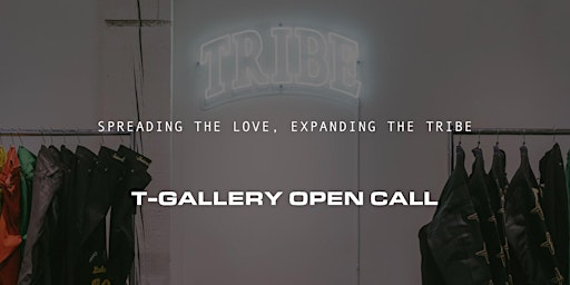 Imagem principal do evento T-Gallery Open Call