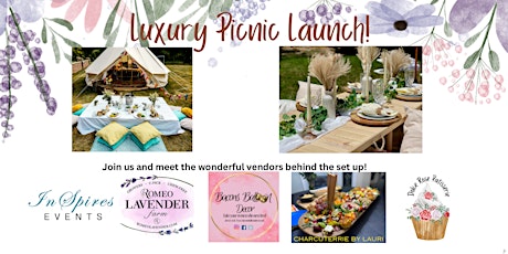 Luxury Picnic Launch At Romeo Lavender Farm