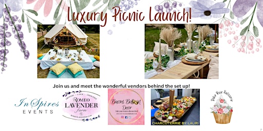 Image principale de Luxury Picnic Launch At Romeo Lavender Farm