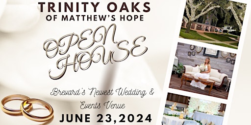 Primaire afbeelding van Trinity Oaks of Matthew's Hope:  Wedding Open House