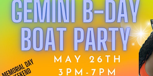 GEMINI BOAT PARTY primary image