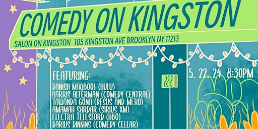 Imagem principal do evento Comedy On Kingston ($10 Comedy  in Crown Heights, Brooklyn)