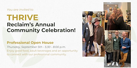 Thrive - Professionals Open House