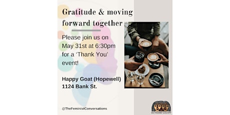 Gratitude and moving forward together. Our end-of-season event