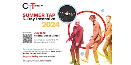 Chicago Tap Theatre Summer Intensive: July 8 - 12