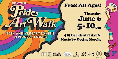 Seattle Pride @ Pioneer Square Art Walk primary image