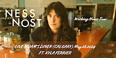 Imagen principal de Ness Nost Live @ Jam's Diner Calgary  Featuring Kyla Ferrier