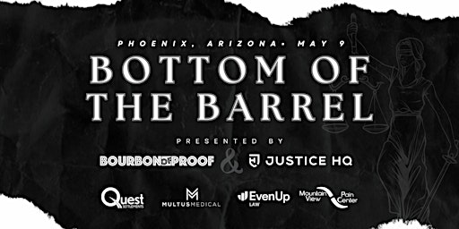 Immagine principale di Justice HQ x Bourbon of Proof: Bottom of the Barrel 