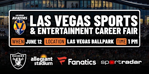 2024 Las Vegas Sports & Entertainment Career Fair  primärbild