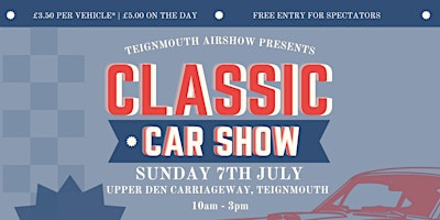 Primaire afbeelding van Classic Car Rally - Teignmouth Airshow