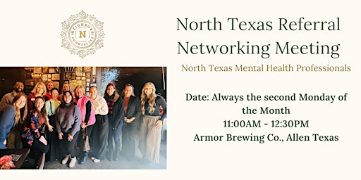 Imagen principal de North Texas Referral Networking Meeting (ALLEN TX)