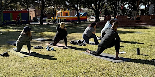 Hauptbild für 2nd Saturday Yoga in Downtown Lancaster, TX