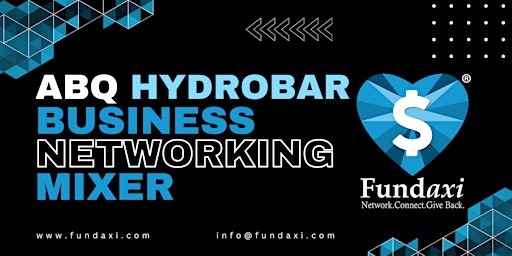 Abq Hydrobar Chapter Business Networking Mixer