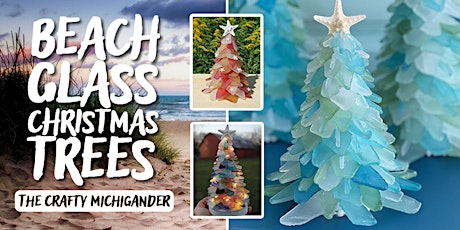 Beach Glass Christmas Trees - Fruitport