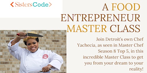 A Food Entrepreneur Master Class primary image