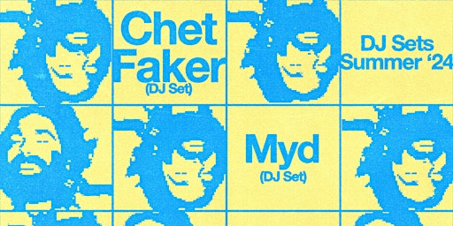 Imagem principal do evento Chet Faker + Myd