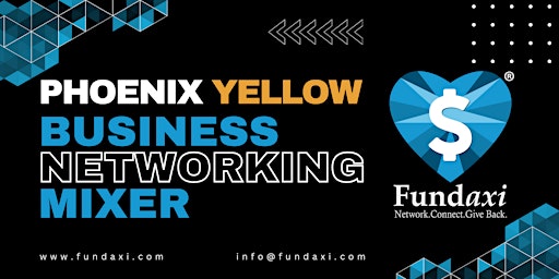 Phoenix Yellow Business Networking Mixer primary image