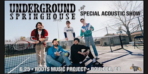 Primaire afbeelding van Underground Springhouse - Special Acoustic Show