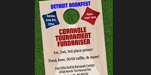 Detroit Bookfest Cornhole Tournament primary image