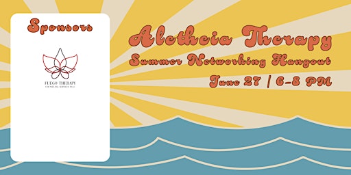 Imagen principal de Aletheia Therapy Summer Networking Hangout