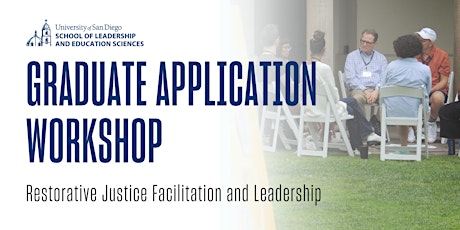 USD Graduate Application Workshop: Masters in Restorative Justice primary image