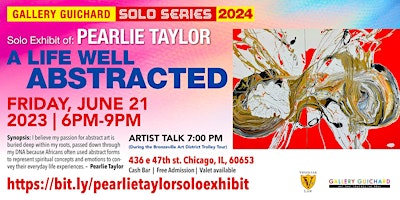 Imagem principal de Gallery Guichard Solo Exhibition A Life Well Abstracted by Pearlie Taylor