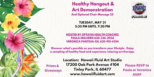 Healthy Hangout & Art Demonstration primary image