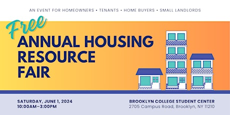 Annual  Housing Resource Fair at Brooklyn College