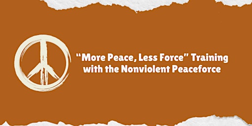 Hauptbild für "More Peace, Less Force" Training with the Nonviolent Peaceforce