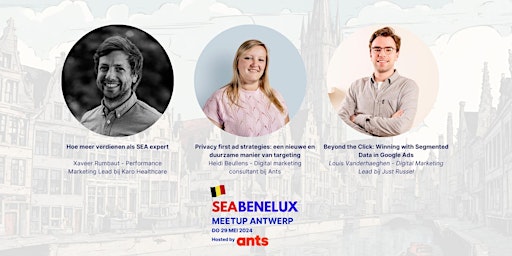 Imagem principal do evento SEA Benelux meetup 29 mei '24 @ Ants