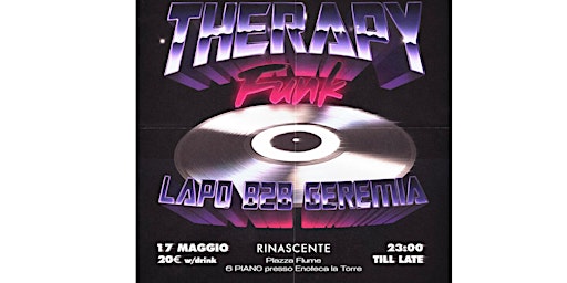 Imagem principal do evento Therapy_Funk at TerrazzaRinascente, Roma