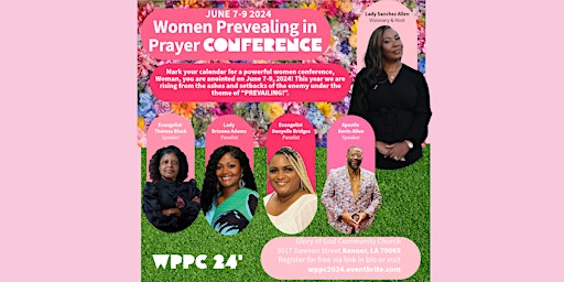 Image principale de Women Prevailing in Prayer Conference