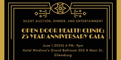 Image principale de Open Door Health Clinic 25th Anniversary Gala