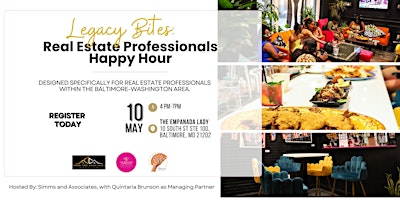 Legacy Bites:Real Estate Professionals Happy Hour primary image