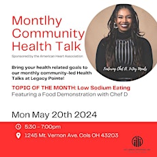 Monthly Community Health Talks
