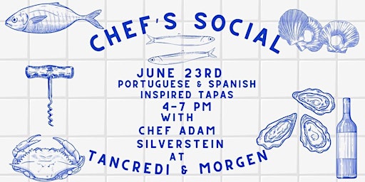 Chef's Social at Tancredi & Morgen primary image
