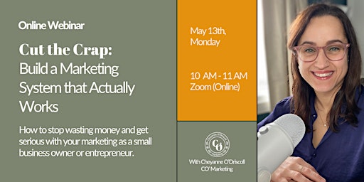 Cut the Crap: Build a Marketing System that Actually Works primary image
