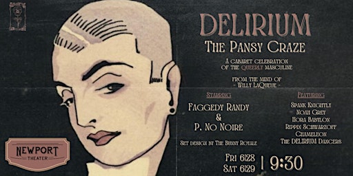 Imagem principal do evento DELIRIUM: The Pansy Craze
