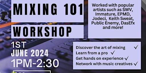 Music Mixing 101 Workshop  primärbild