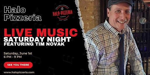 Hauptbild für Live Music Saturday Night - Tim Novak
