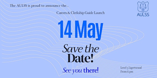 Immagine principale di The Careers & Clerkship Guide Launch 