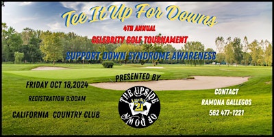 Primaire afbeelding van Tee It Up For Downs 4th Annual Celebrity Golf Tournament