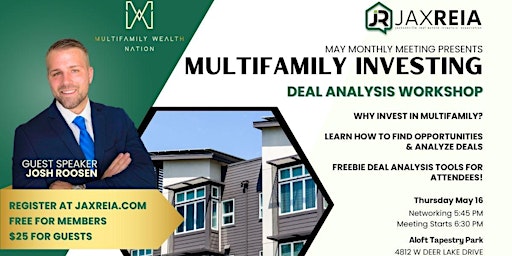 Imagen principal de Multifamily Investing Deal Analysis