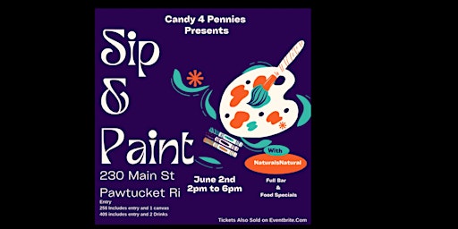 Imagem principal do evento Sip & Paint