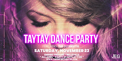 Primaire afbeelding van TAY TAY DANCE PARTY WITH DJ SWIFTIE