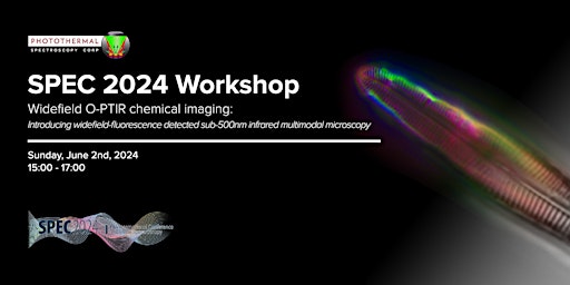 Imagem principal do evento SPEC 2024 Widefield O-PTIR chemical Imaging