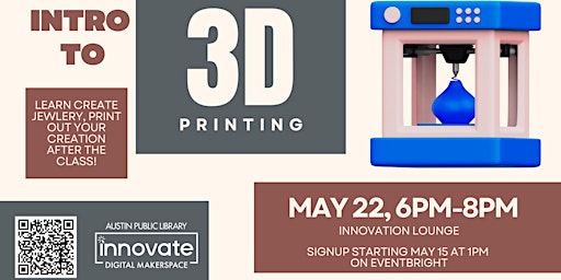 Imagen principal de Intro to 3D printing